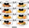 Hcrvvi Glass Containers with Lids Set - Food Containers 8 Pcs with Upgraded Snap Locking Lids, Meal Prep Containers 400ml, Airtight Food Storage Containers, BPA Free, Meal Prep Containers Reusable