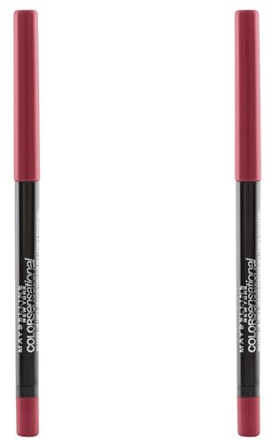 Maybelline New York Smoked Roses Shaping Lipliner, 57 stripped rose, 22 g (Packung mit 2)