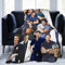 Ldsgdfst Decke Derek Shepherd, weiche und bequeme Woll-Fleece-Überwurfdecke für Sofa, Büro, Auto, Camping, Yoga, Reisen, Heimdekoration, gemütliche Plüsch-Stranddecke, Geschenk, 101,6 x 76,2 cm