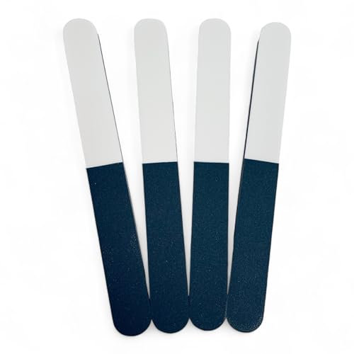 4 Pack | Professional 3-Way Nail Buffer | Salon-Quality Shine | High-Quality & Easy-to-Use | Jumbo Extra Cushion Buffer
