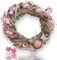 Osterkranz Rosa Ø 30 cm, Handarbeit - Türkranz mit Ostereier, Osterkranz, Eierkranz natürlich Dekoration, Osterkranz in Rosa - Handarbeit