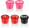 Qianyu 5 Pack Funny Silicone Wine Stoppers - Reusable Bottle Cover Caps - Replace Corks - Airtight Seal - Decorative - Preserve Wine Fresh
