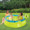 FUNSICLE, Piscine Auto-Portée Stable Motif Tortue, Idéale pour Enfants, Facile À Installer, Diamètre 1,83 M, Hauteur 51 cm, Contenance 757 litres, Montage Simple, Verte