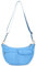 Expatrié Crossbody Bag Damen Blau - Vivy - Puffer Moon Bag - Umhängetasche im Halbmond Stil - Cross Body Handtasche mit Verstellbarem Gurt - Wasserabweisend