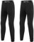 Uizuooy 2er Pack Lange Unterhosen Kinder Jungen SportunterwäSche Kinder Fussball Kompressions Leggings Jungen Baumwolle Schwarz 2BL 134-140