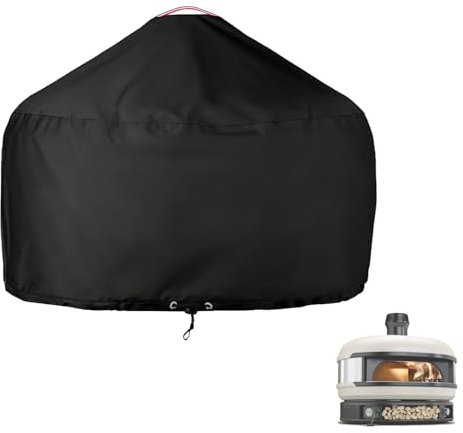 Pizza Oven Cover for Gozney Dome,Heavy Duty 600D Waterproof Cover for Dome Pizza Oven Cover,Black,Only Cover