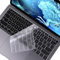 Ultra Thin TPU Keyboard Cover Skin for MacBook Pro 14/16, Soft Transparent Keyboard Skin for MacBook Pro EU/UK Layout, Dustproof & Waterproof Protection, Washable & Reusable