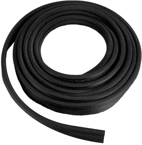 BENECREAT 5 m Schwarze Markisenschienen Keder, 8mm Durchmesser Doppelklappen Markisenzelt Paspeleinsatz Mit Festem PVC Kern Für Wohnmobile Tarps Campingzelt Zubehör