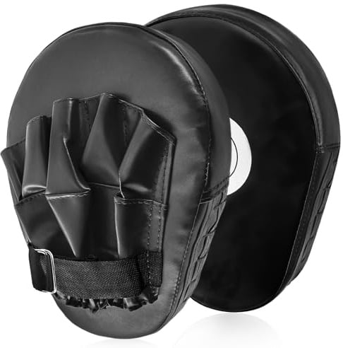 xiaoxiaozhijia 2 Pcs Pratzen Boxen,Bratzen Hand,Handpratzen Boxen,Zubehör, das für das Training von Kampfsportarten wie Taekwondo, Muay Thai und Karate geeignet ist