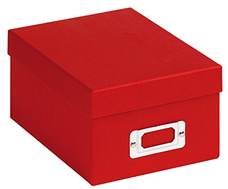 walther design Aufbewahrungsboxen rot 10 x 15 cm Fun FB-115-R