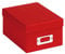 walther Design Storage Boxes Red 10 x 15 cm Fun FB-115-R