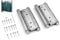 SUNDELY® Stainless Steel Double Action Spring Sprung Hinge Self Closing 2 Way for Kitchen Cafe Saloon Bar Counter Swing Free Door Gate 2 Pcs Set (3 inch / 76mm)