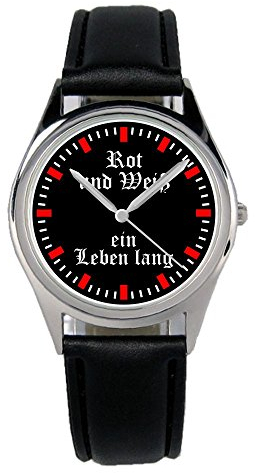 KIESENBERG Armbanduhr München Frankfurt Düsseldorf Essen Kaiserslautern Mainz Geschenk Artikel Idee Fan Unisex Analog Quartz Lederarmband Uhr 36mm B-2290