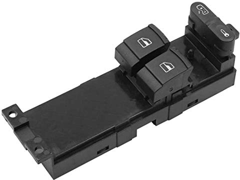 HZTWFC Interruptor de control de ventana electrónico de puerta principal OEM # 1J3959857 Para Skoda Fabia Octavia - VW Golf MK4