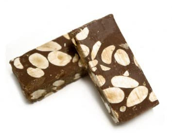 Turrón Chocolate con Almendras Sin Azúcares Añadidos Calidad Suprema - Caja 2 Kg