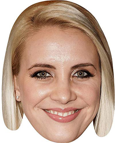 Claire Richards (Long Hair) Maske aus Karton