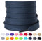 Olukssck Cordones Planos para Zapatillas, [2 Pares] Cordones universales Repuesto para Zapatos para Calzado Deporte y Botas - Anchura 10 mm, Azul Marino, 180cm