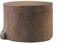 ART-CRAFT Holzkiste Holzbox Holz Dose mit Deckel aus echtem Teakholz Ring Box Ring Schachtel Pillendose klein Weed box Schmuckschatulle Aufbewahrungsdose Geschenkbox Sammelbox Ø 12cm