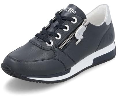 Remonte Damen D0H11 Sneaker, Pazifik/Pazifik/Ice / 14, 36 EU