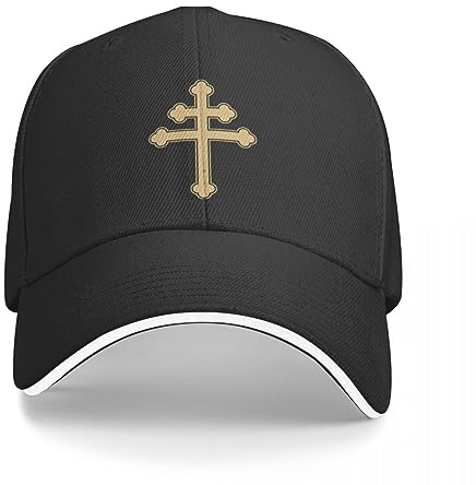 ZAMASS Basecap Kreuz VON LOTHRINGEN Kreuz VON Anjou Gold Mütze Baseballmütze Trucker-Hüte Große Größe Mütze Jungenmütze Damen Geschenk