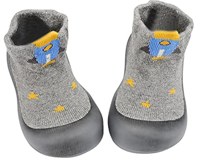 Zapatos Primeros Pasos Bebé Niño Niña 0-4 Años Zapatillas De Deporte Infantil Lindo Multifuncional Zapatos para Aprender Zapatos para Caminar Calzado Respetuoso Regalo Original