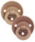 Elodie Details Schnuller 2er-Pack, Silikon, BPA-frei Schnuller für Babys ab 3+ Monaten - Soft Terracotta