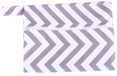 ibasenice Wickeltasche Mit Reißverschluss Tragbares Und Robustes Design Streifendruck Für Babys Ausflüge