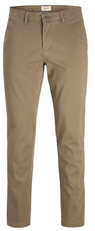 Jack & Jones Jpstmarco Jjbowie Noos Pantalon Chino pour Homme, Morel, 29W / 32L