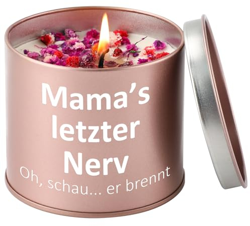 CadeauJoie Geschenke für Mama, 9OZ Lavendel kerzen Beste Mama Geschenk, Geburtstagsgeschenk für Frauen Frau Oma, Muttertagsgeschenke für Mama, Ostern Muttertag Geburtstag Weihnachten Geschenk