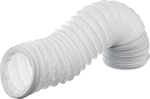 150mm flexible ducting,150mm ducting kit,Ø 150mm / 6m Flexible Ducting - Ventilation Duct Hose for Tumble Dryer, Cooker Hood, Extractor Fan, White