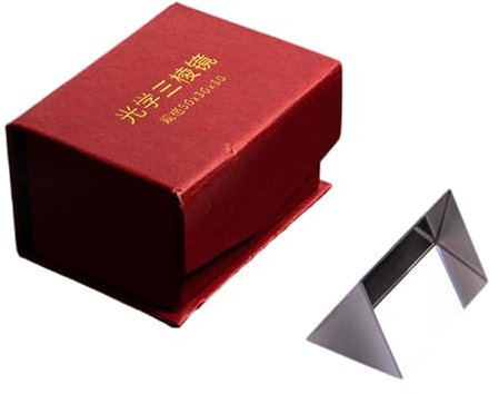 Triple Triple Triple Optical Glass Prism Triple Prism Triple Prism for Physical Teaching Photography Effect