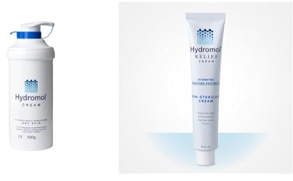 Hydromol Cream 500g x Hydromol Itch Relief Cream 100ml