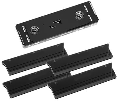 RAM Water Block DDR5/4/3 Memory Radiator FBRWB-PA V2A(Black With 4 Armors)