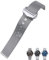 HKTS Cinturino in acciaio inossidabile da 20 mm per Omega 007 James Bond Seamaster Diver 300 cinturino in argento massiccio con fibbia deployante