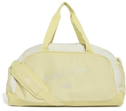 adidas Damen Adidas Woman Defender Allover Graphic Duffle S Duffel_Bag, Dual Yellow/Orbit Grey, One Size