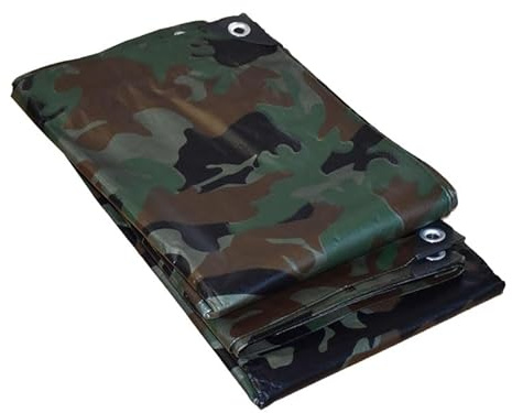 Bâche de protection 100g avec œillets - Camouflage Camouflage 6m x 8m