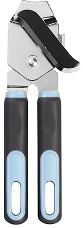 Chef Aid Can Opener with Magnet, Soft Grip Handle, Ergonomic Thumb Grip for Comfort & Control, Durable Kitchen Utensil for Everyday Cooking Tasks
