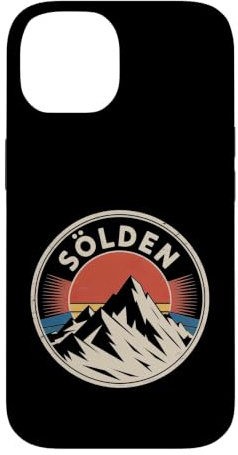 Hülle für iPhone 14 Sölden Alpinski Reise Berg