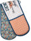 Premier Housewares Doppelter Ofen-Handschuh, hübsche Sachen, 100% Baumwolle