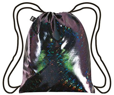 LOQI Artist Metallic Prism Backpack Rucksack, 44 cm, 10 liters, Mehrfarbig (metallic Prism)