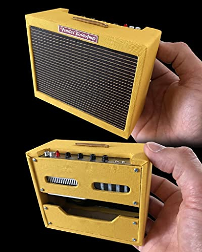 Fender 1959 Tweed Twin Amp Mini Guitar Amplifier Replica Collectible