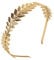 Römische Göttin Haarreif, XCOZU Damen Haarband Gold Kopfschmuck Braut, Mädchen Lorbeerkranz Haarschmuck Goldene Hochzeit Boho Blatt Haar Krone Accessories