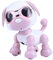 Tbest Robot Chien, Smart Puppy Toys Robot d'enregistrement LED pour Enfants Enfants(Rose)