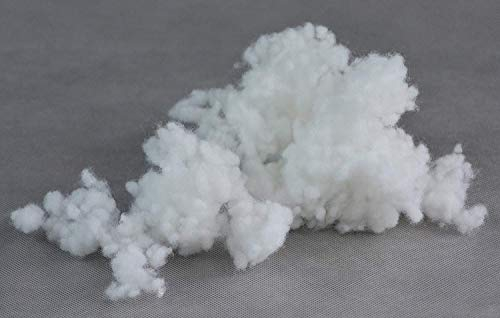 all4all Faserbällchen - Faserkügelchen - Kissenfüllung - Füllmaterial - PES Öko-Tex Standard 100 -Sitzsackfüllung Vliesstoffe - Füllmaterial - Kunstschnee - Polsterfüllung (0,5 kg)