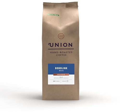 Union Coffee | Brazil Bobolink Coffee Beans | Light Roast | Pack of 1kg