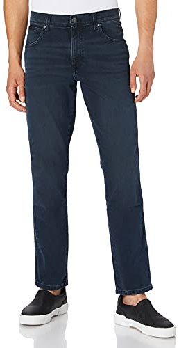 WRANGLER - Mens Jeans - Authentic Slim Fit - Texas Slim - Bruised River