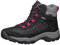 Lico Femme Randers Botte de Neige, Noir/Rose, 36 EU