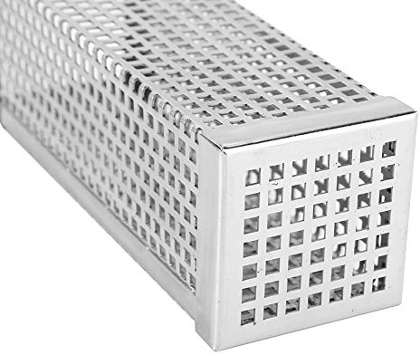 Wosune 6 Zoll Traeger Holzspäne Räucherrohr, Pellet Räucherrohr, für Räucherpellets Pellet Grill