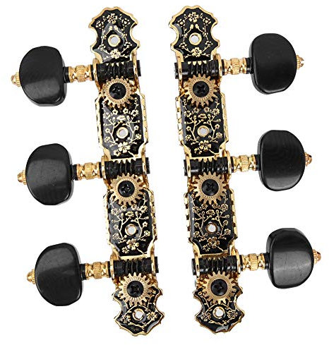 Accordeur de cordes, accordage rapide et précis, exquis, facile à utiliser, chevilles d'accord de guitare classique 1:18 pour l'accord de guitare pour guitare classique