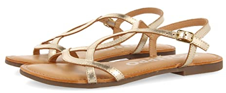 GIOSEPPO Damen Lamim Sandale, Gold, 39 EU